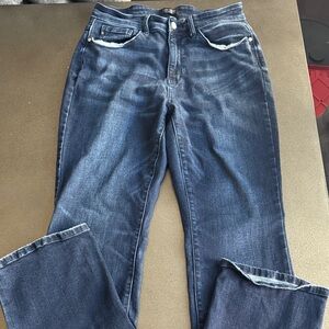 Judy Blue Dark Wash Straight Leg Jeans